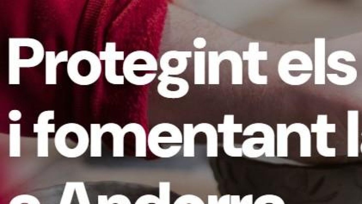 Un fragment de la web de la societat de gestió col·lectiva de drets d'autor i drets veïns del Principat d'Andorra.