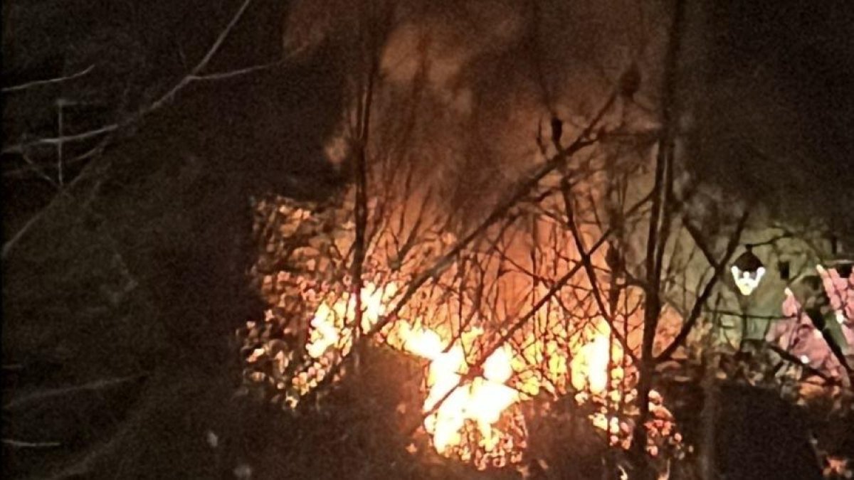 L'incendi a Aixirivall.