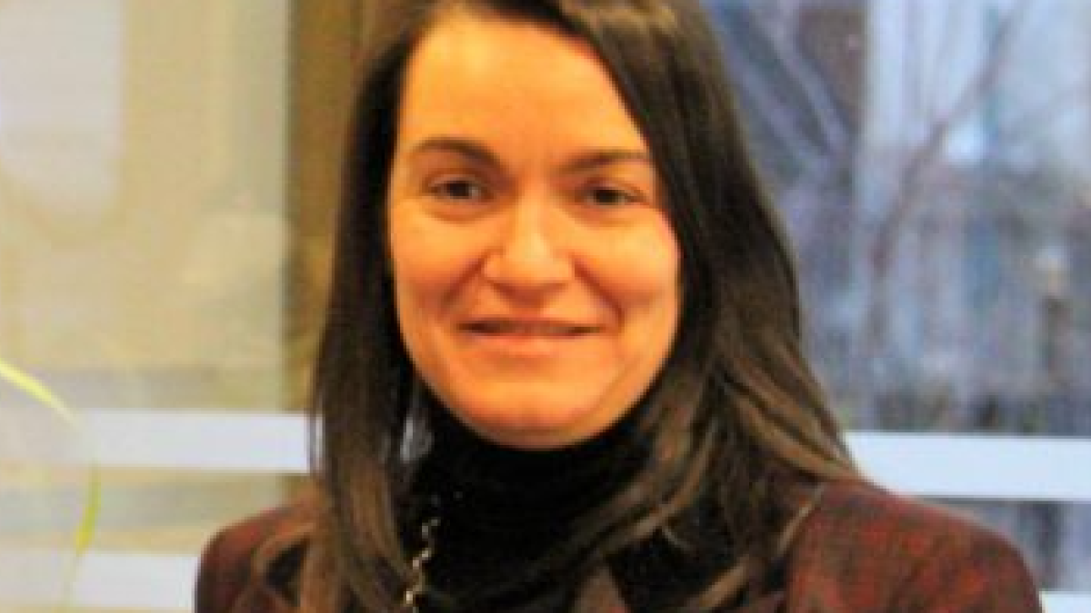 La candidata a degana Margarida Marticella.