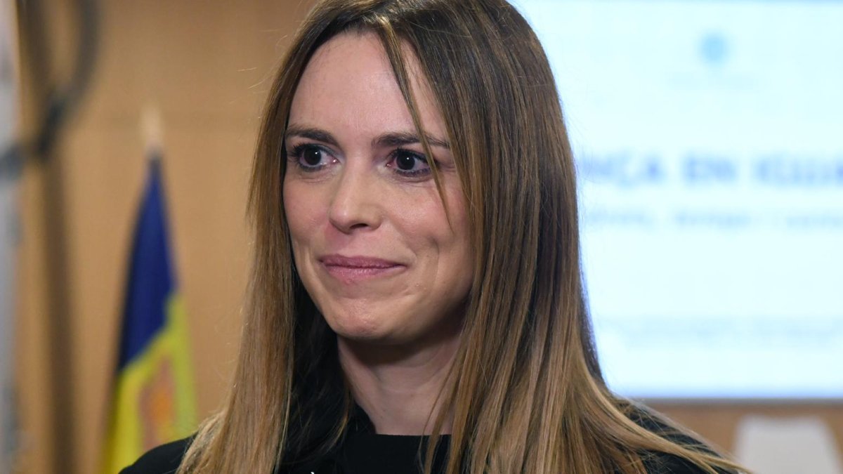 La secretària d’Estat d’Igualtat i Participació Ciutadana, Mariona Cadena, durant l'acte.