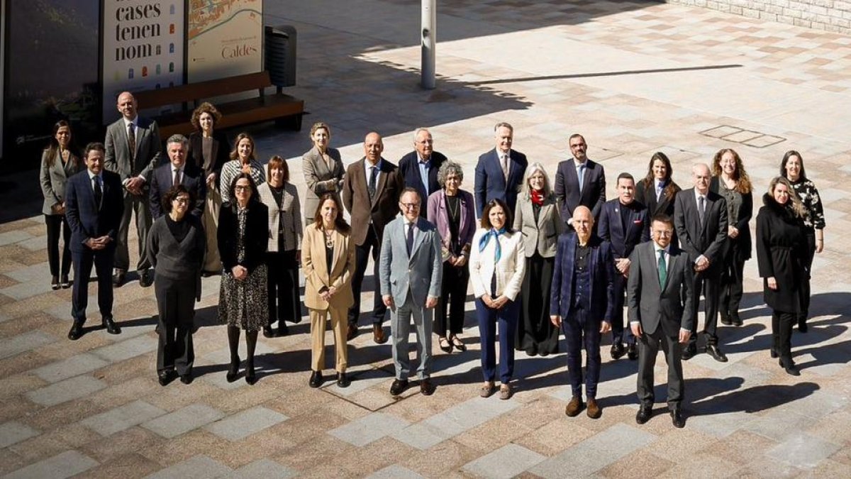 Els ambaixadors presents a la reunió anual.