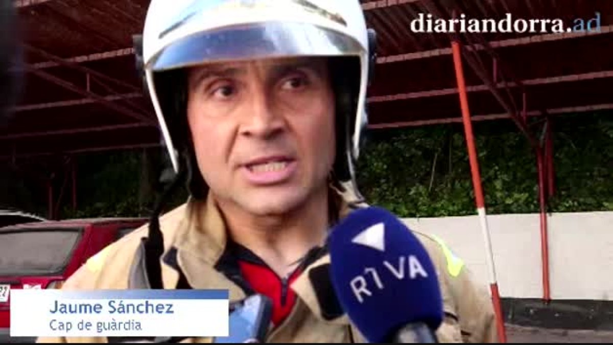 Extinció de l'incendi de Sant Julià
