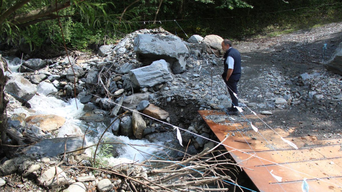 Aiguat a Sant Julià