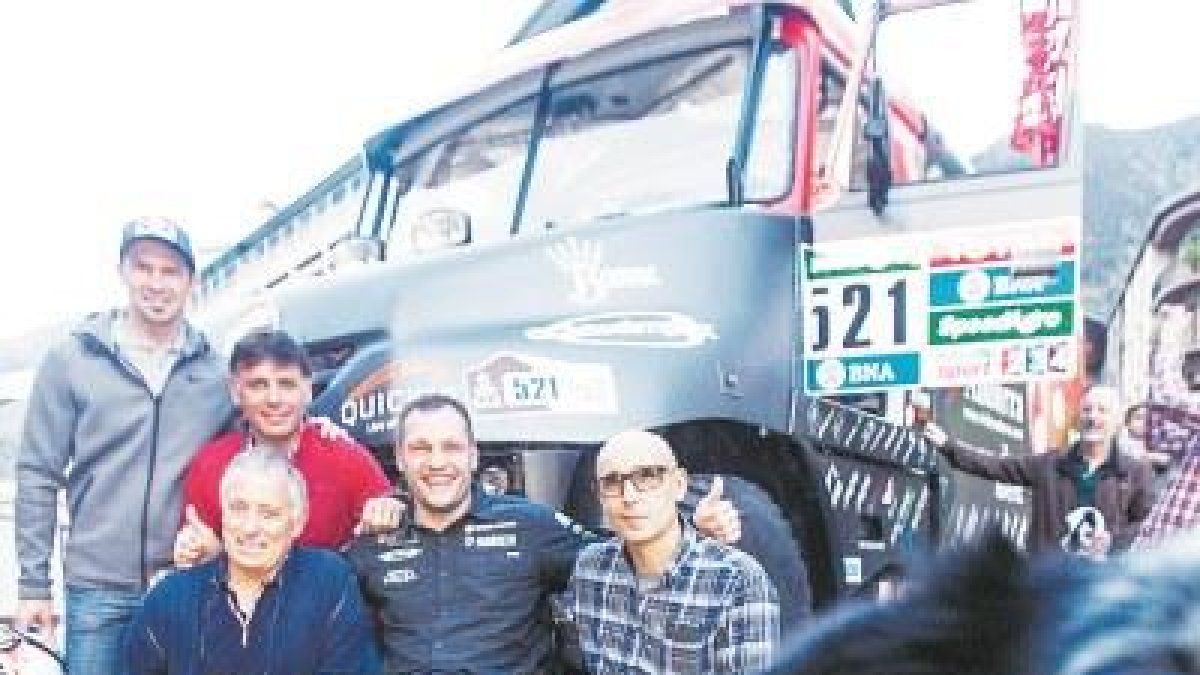 Albert Llovera porta el Dakar a la capital