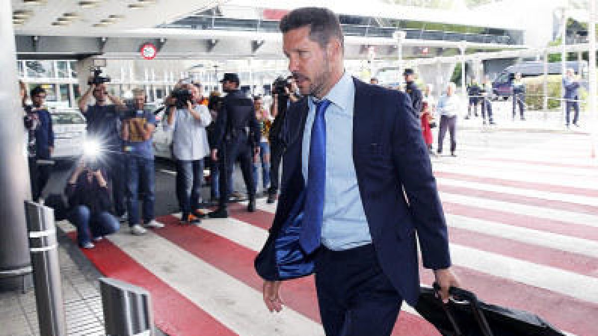 Simeone encara la final sense ànims de revenja