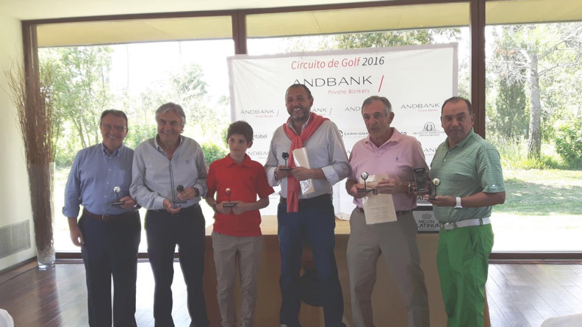 Carlos Sarmiento, Eduard Tor i Eva Vilagut guanyen el torneig Andbank al Prat