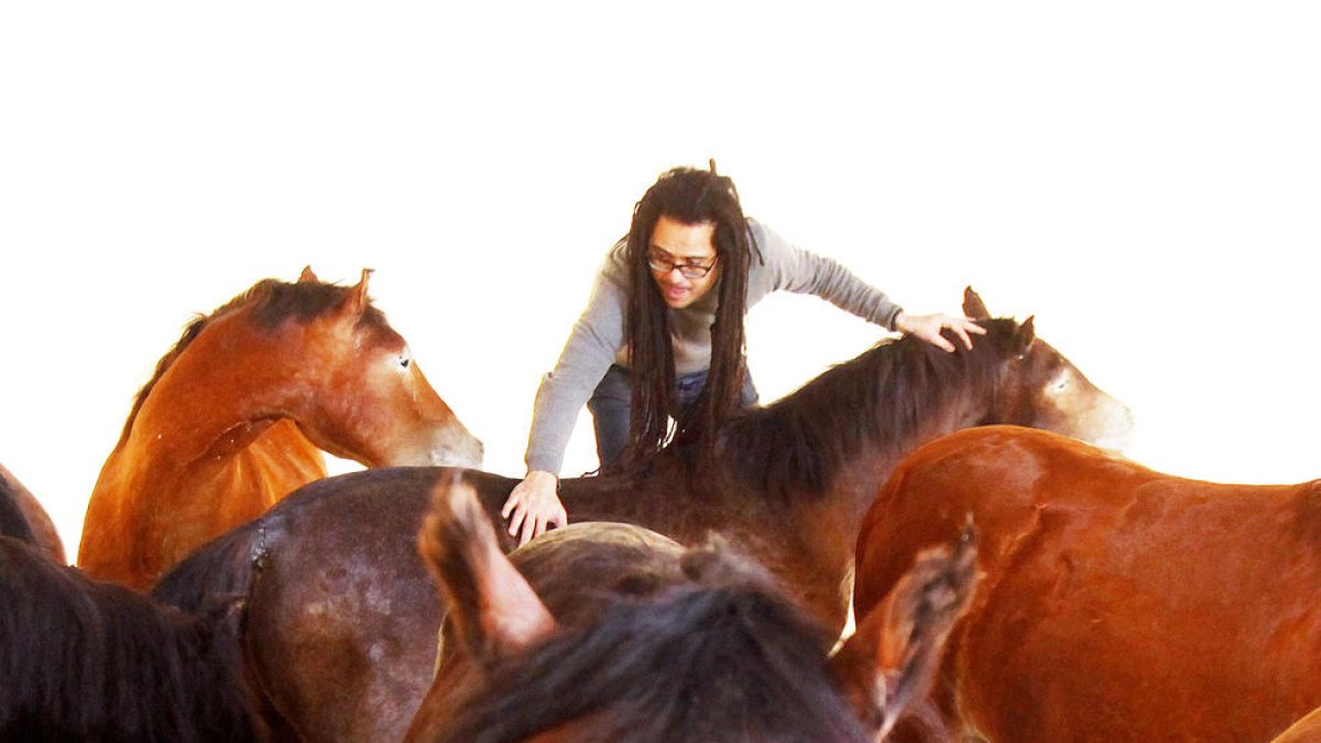 Tres artistes i un repte