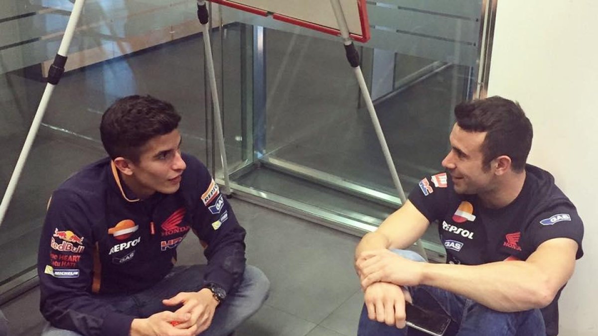 Toni Bou assisteix a la presentació de l'equip HRC