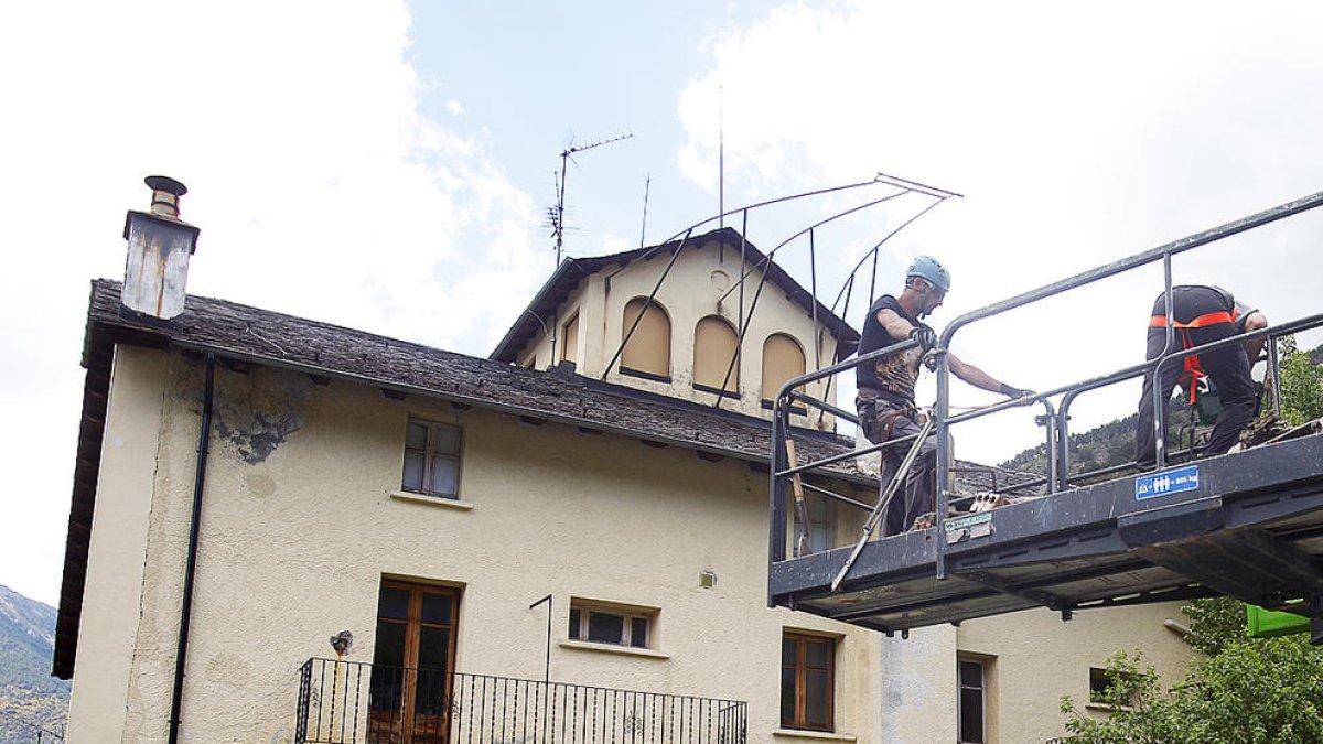 La reforma de les escoles es va prioritzar a la del Casamanya