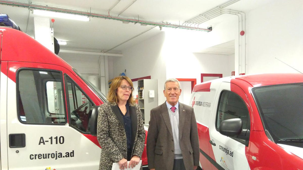 Acord entre l'ABA i la Creu Roja per renovar el parc mòbil