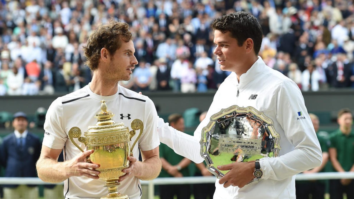 Murray supera Raonic en tres sets i s'endú el seu segon Wimbledon