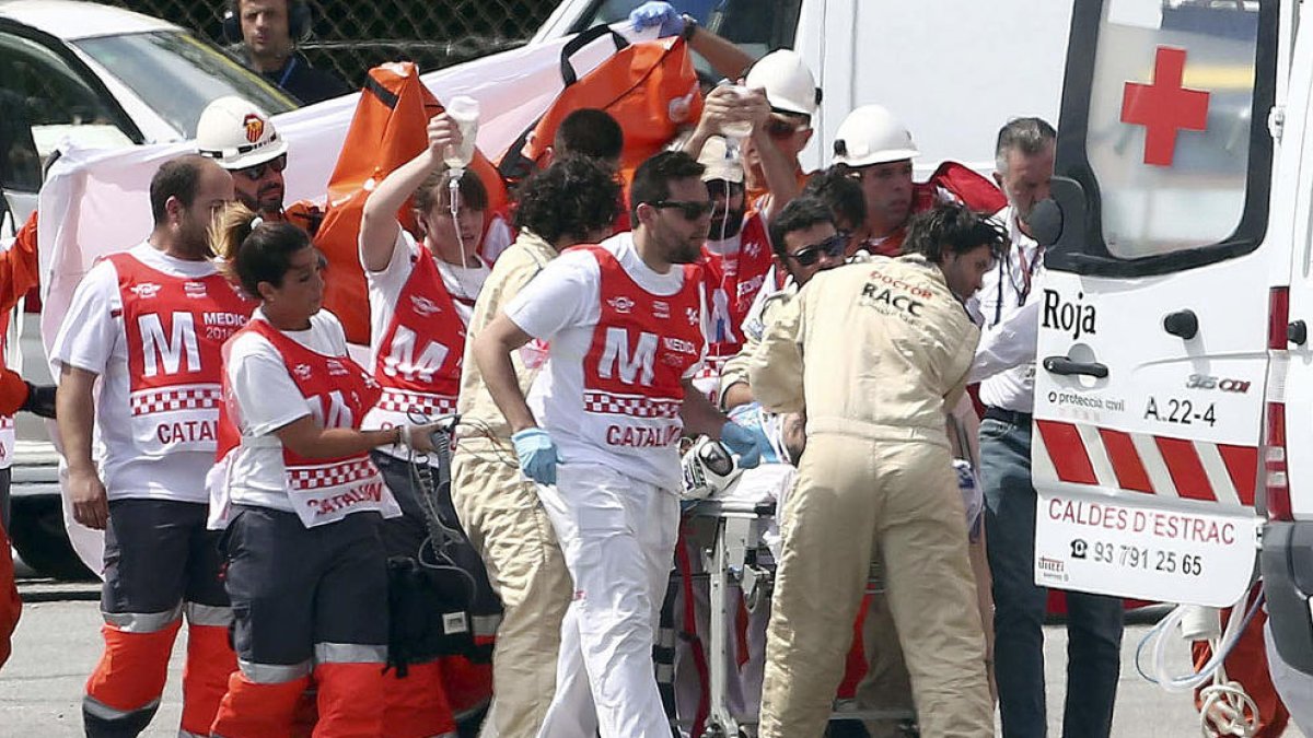 Un greu accident acaba amb la vida de Lluís Salom, a Montmeló