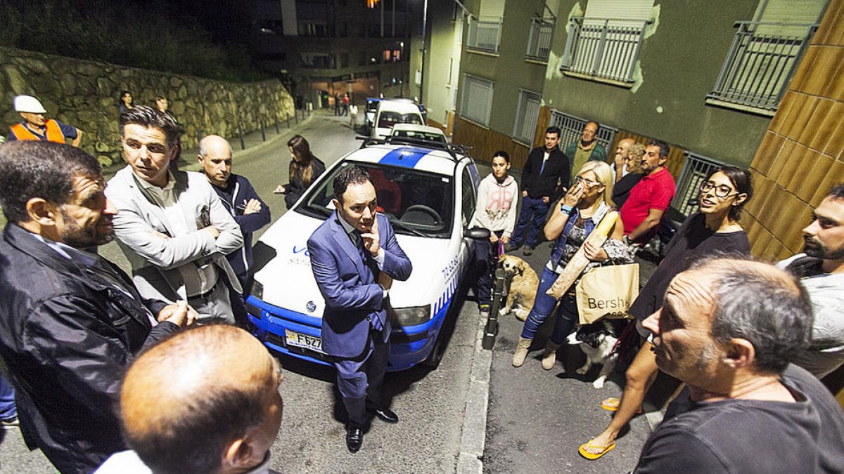 Ensurt per la caiguda de dos rocs a ciutat de valls