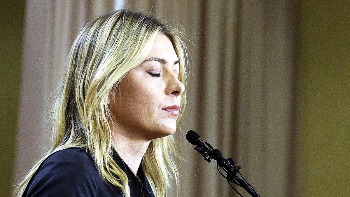Sanció de dos anys per a Maria Xaràpova que recorrerà al TAS