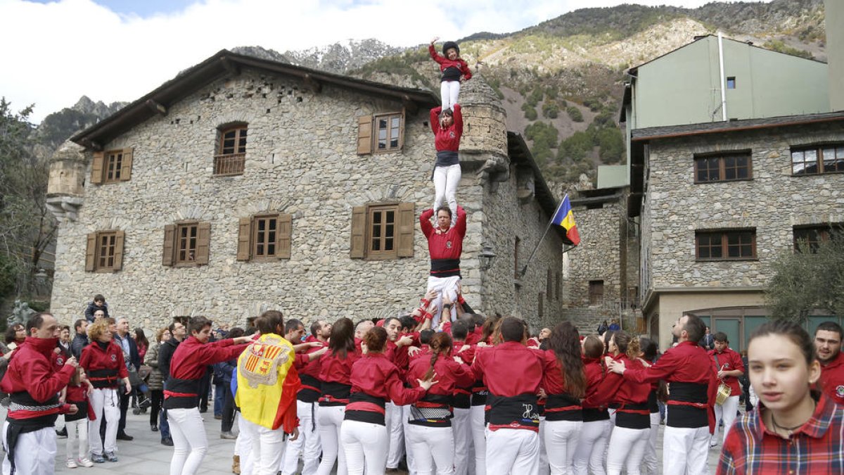 La colla d'Andorra vol fer “la millor actuació de la història” amb els Minyons de Terrassa