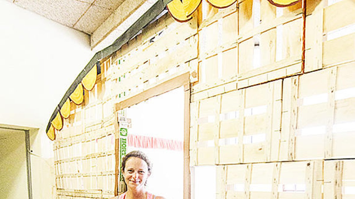 Teresa Farré, mestra de català a l'escola andorrana de la Massana