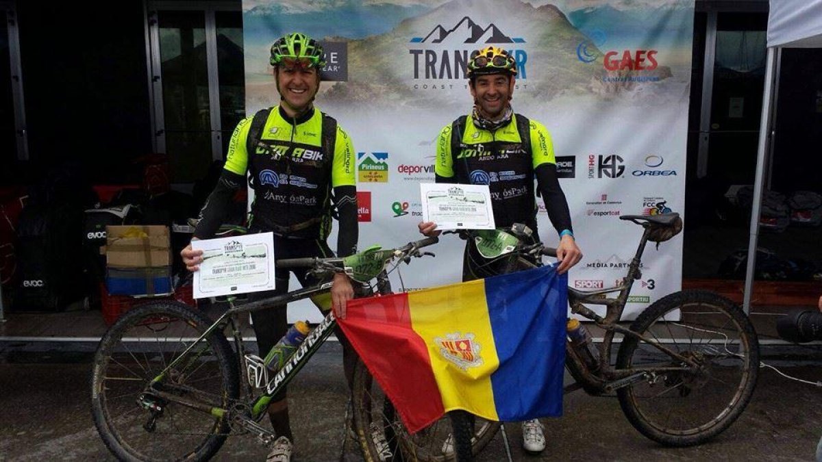 Àlex Bellera i Carles Turné, 'finishers' de la Transpyr