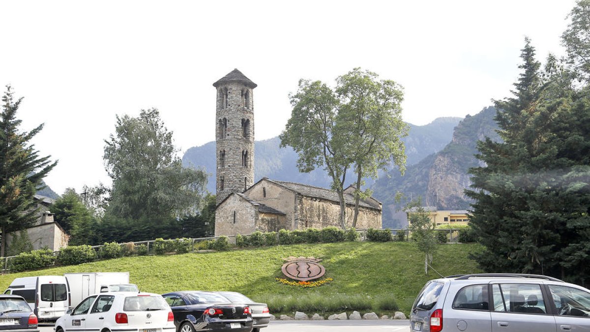 El comú negocia amb un privat l'espai dels frescos de Santa Coloma