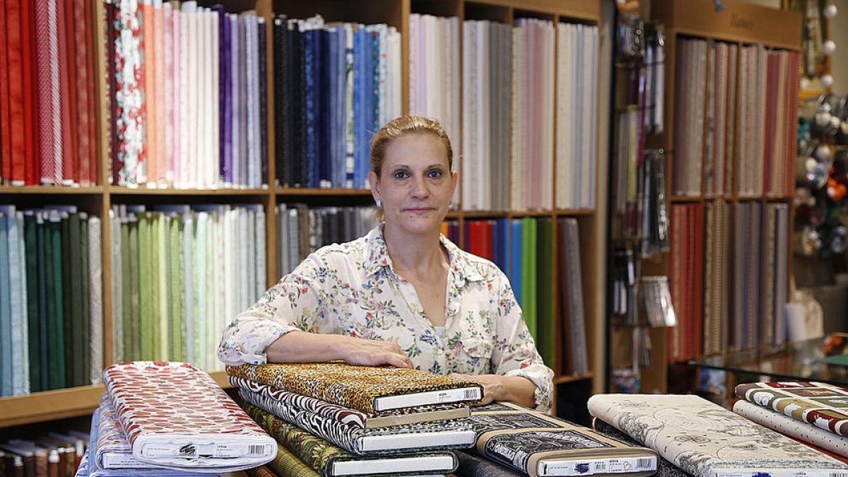 “Molta gent que ve a fer 'patchwork' en diu teràpia”