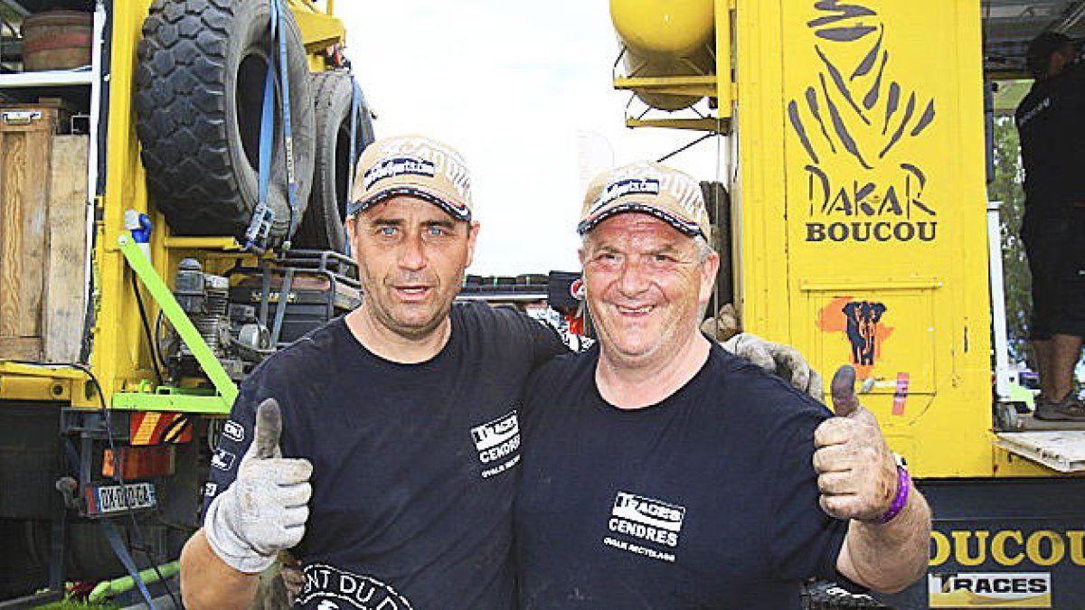 Jordi Ginesta i Andreu Cachafeiro, a punt per al Dakar