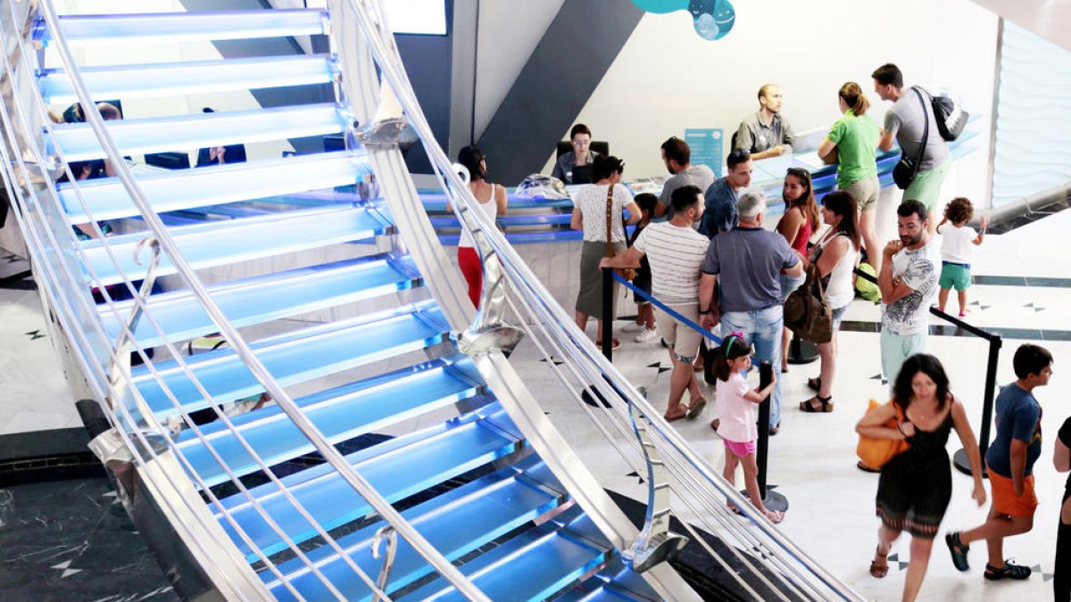 Caldea registra un 5% més de visitants que l'estiu passat