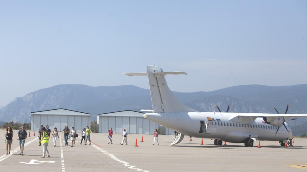 Pla per portar a la Seu vols comercials el 2017