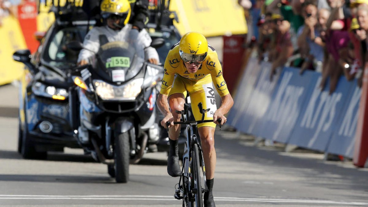 Froome fa una exhibició en la cronoescalada a Megève, on destaca 'Purito' Rodríguez