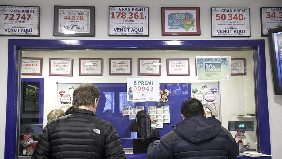 Els acords amb les loteries estrangeres estan pendents del govern espanyol