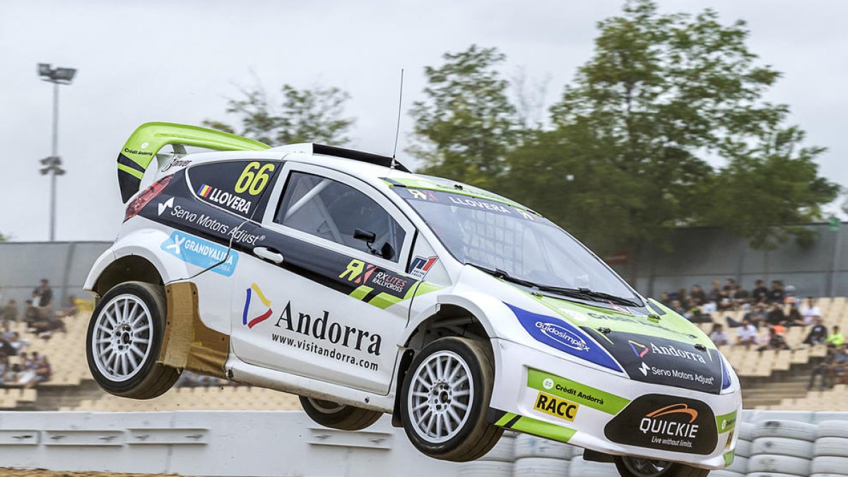 Albert Llovera millora en l'última prova del Mundial de ral·licross