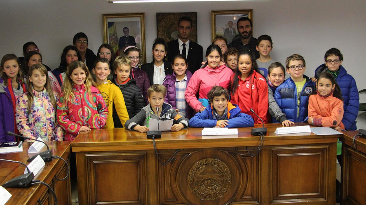 Els participants en el Consell d'Infants