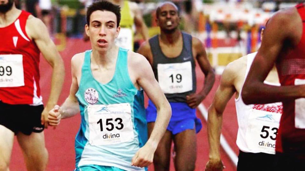Pol Moya, cinquè d'Espanya en un 800 d'alta volada