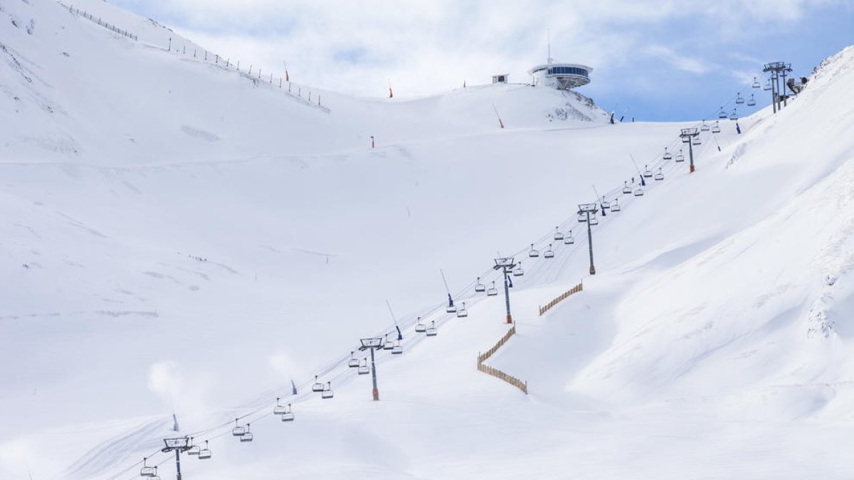 Grandvalira estrena la temporada dissabte amb l'obertura parcial al Pas de la Casa