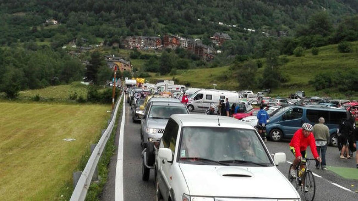 Cues de baixada a Arcalís