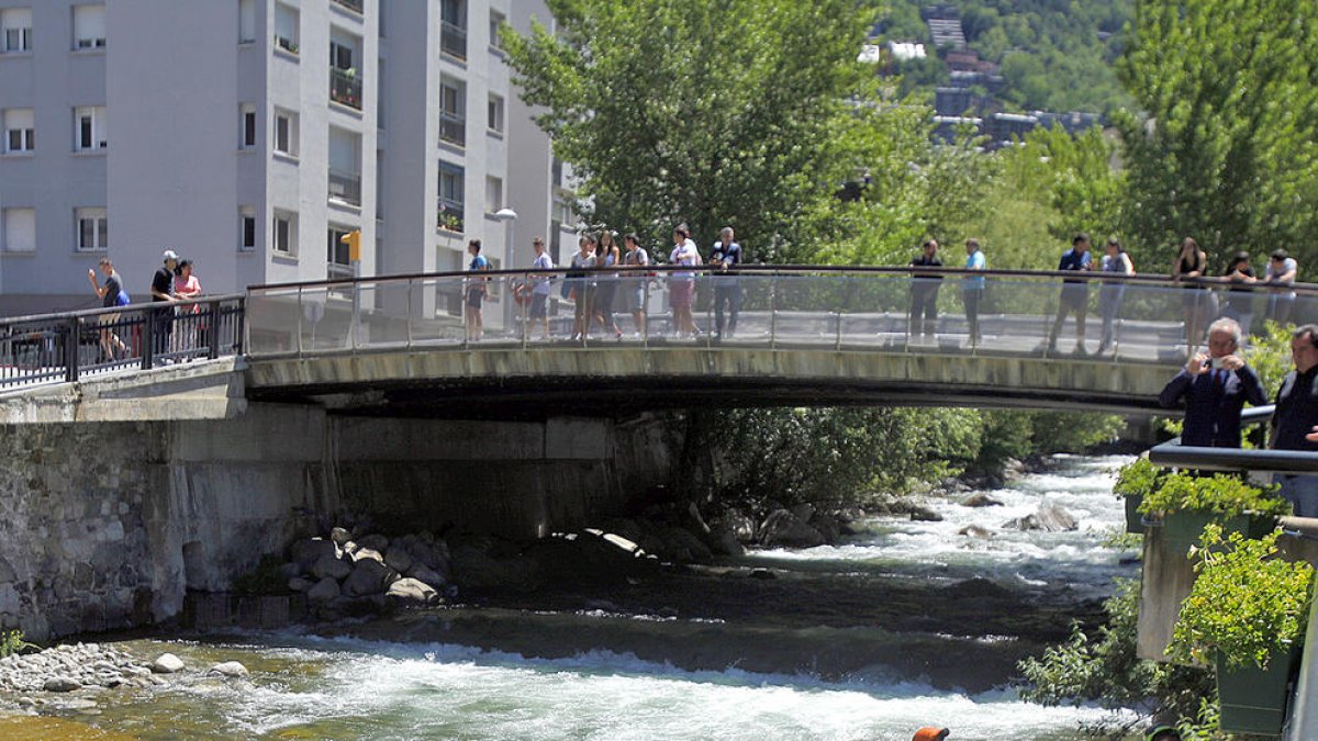 Les primeres proves avalen el ràfting al Valira