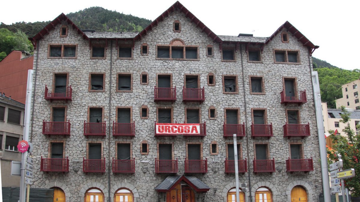 L'edific on s'ubicarà el nou museu és l'antic hotel Valira