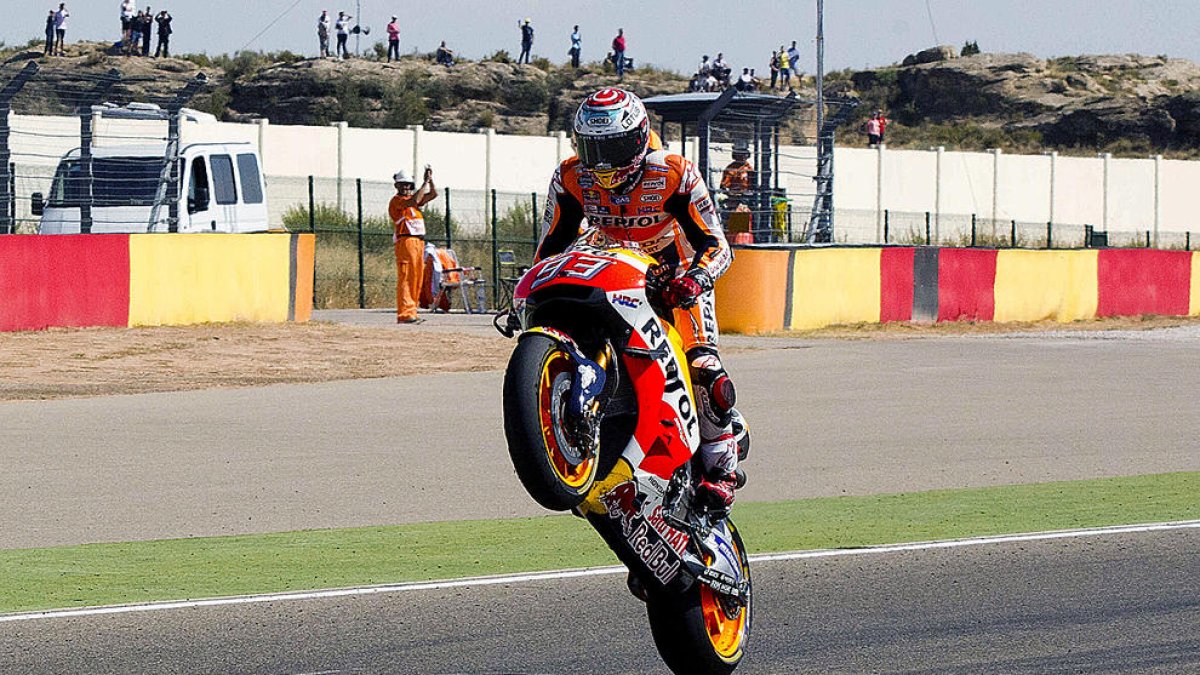 Remuntada de Marc Márquez, que s'encamina cap al Mundial