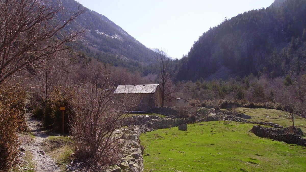 Comencen les obres per rehabilitar les cabanes de la vall del Madriu