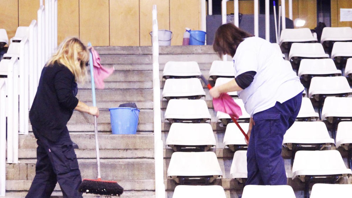 El sector de la neteja està en situació límit