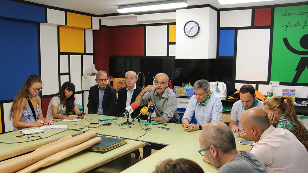 El cap de Govern i diversos ministres han visitat aquest dimecres les instal·lacions d'AINA.