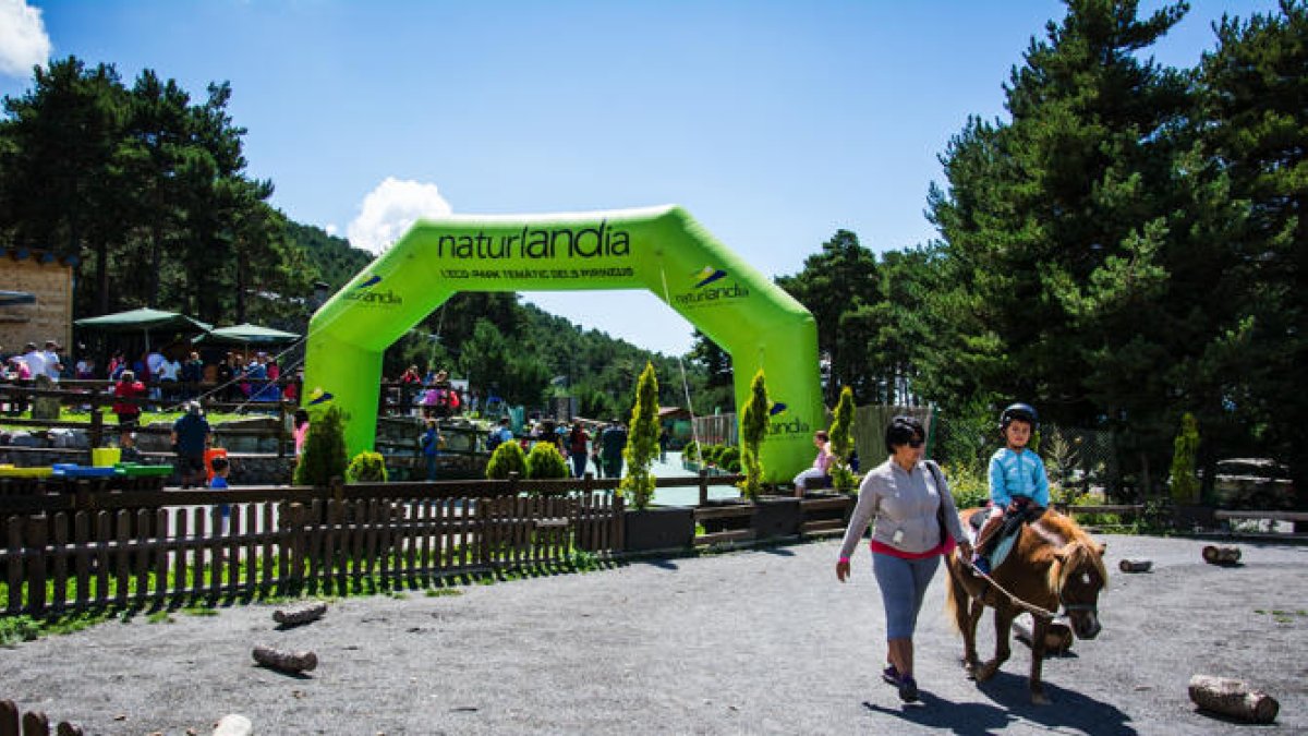 Naturlàndia, en una de les activitats solidàries