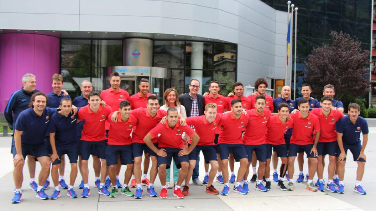 L'FC Barcelona Lassa de futbol sala torna a Encamp