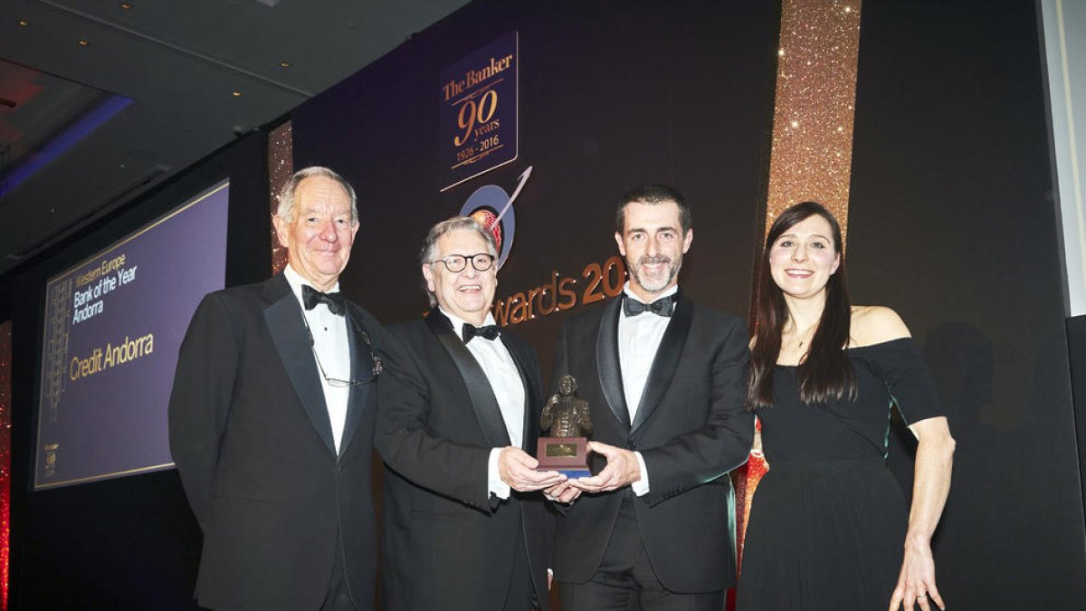 Crèdit Andorrà guanya el premi The Banker
