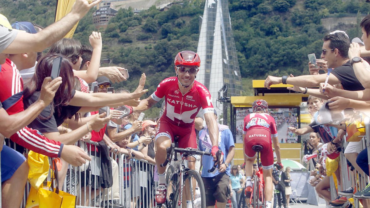 Joaquim 'Purito' Rodríguez baixa definitivament de la bicicleta