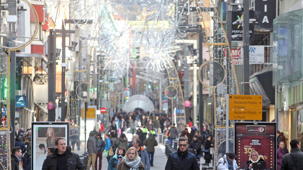 Degoteig de turistes i compres
