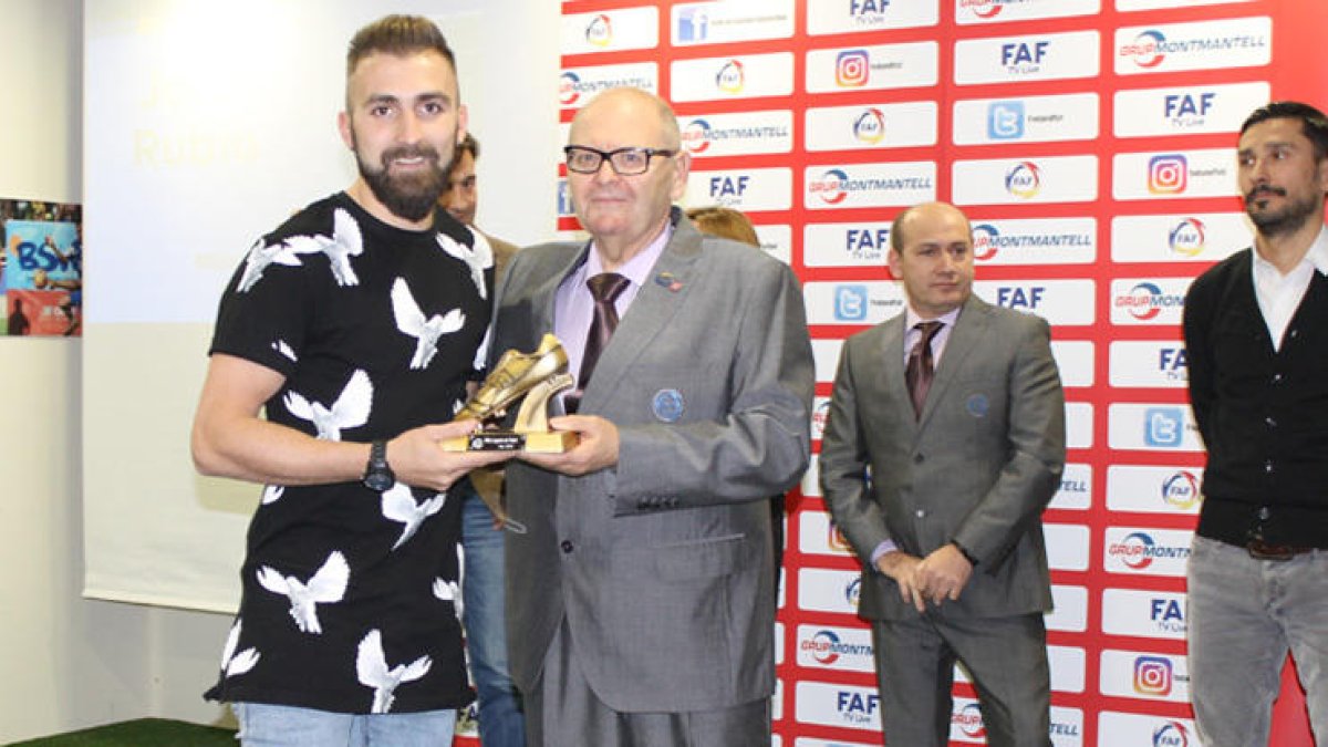 Jordi Rubio, protagonista als premis FAF del 2016