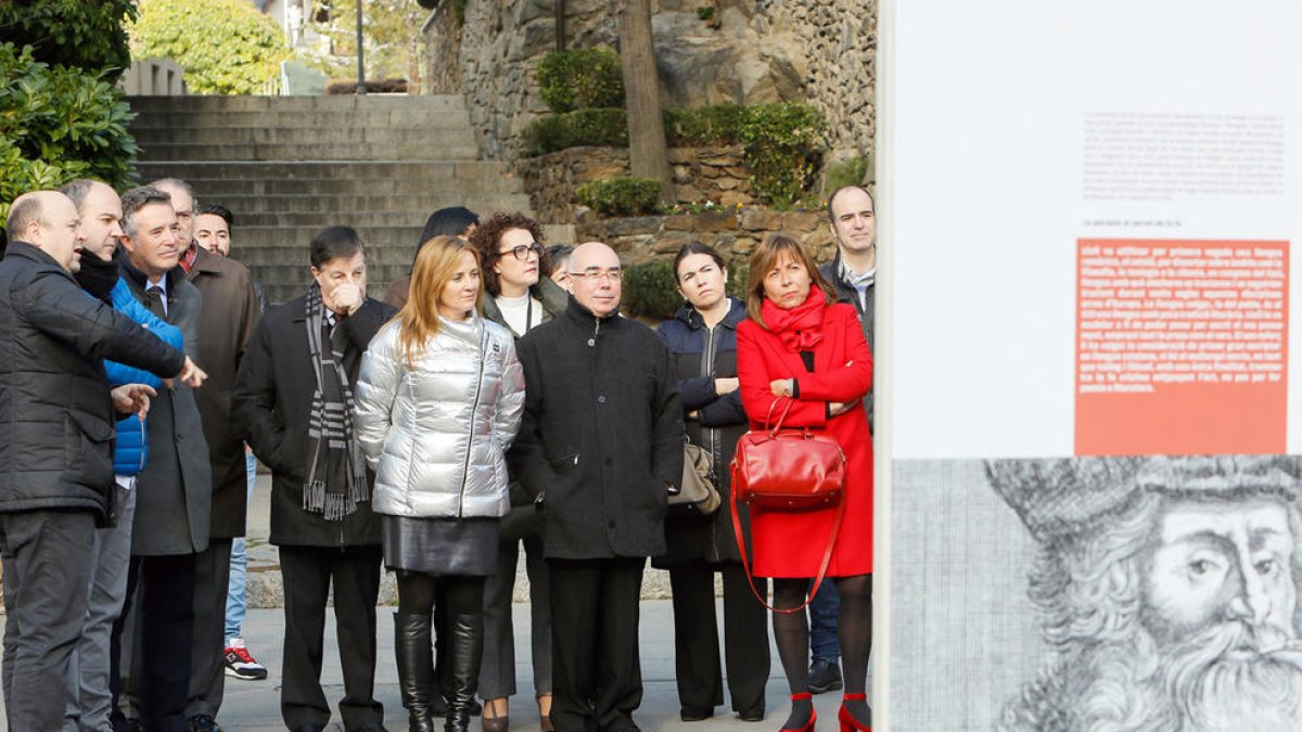 L'exposició 'Ramon Llull en essència' tanca a la plaça del Consell l'any dedicat a l'autor