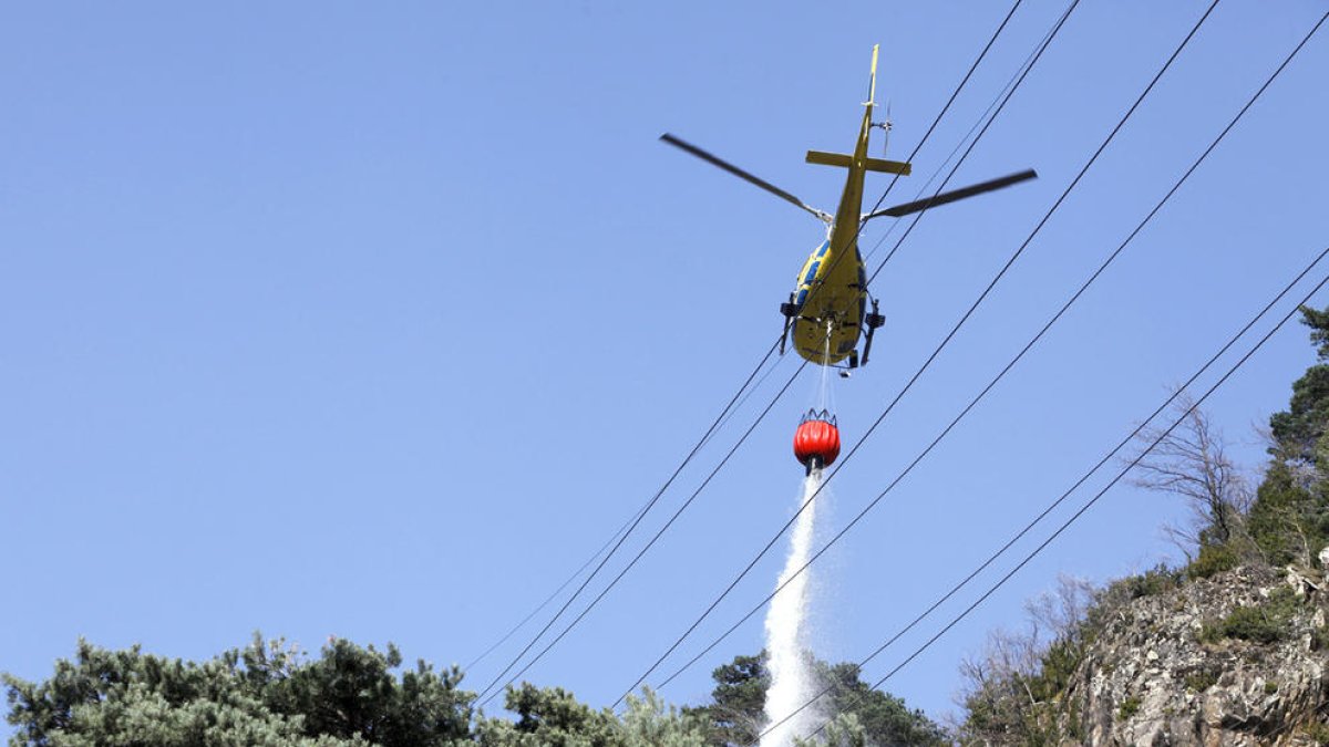 Els focs forestals baixen un 26 per cent durant el 2016