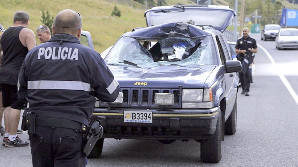 Govern creu que l'accident al port d'Envalira va ser fortuït