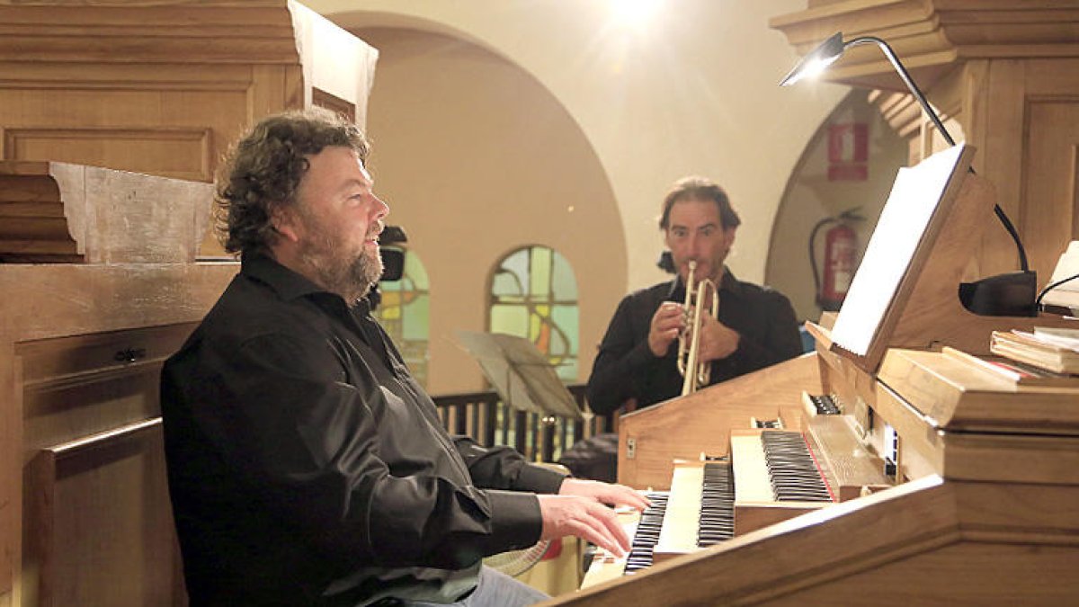 L'orgue i la trompeta s'alien en un concert únic