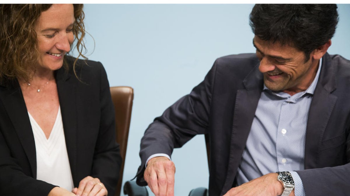 Un camí des del Lloser a Sornàs per evitar envair la carretera